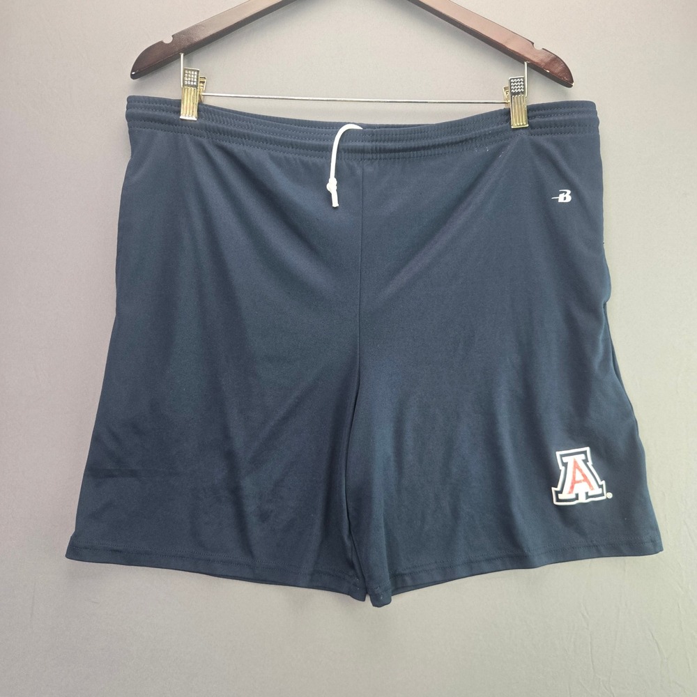 Badger Sport Arizona Wildcats Shorts Youth XL Navy Blue Athletic Gym Drawstring